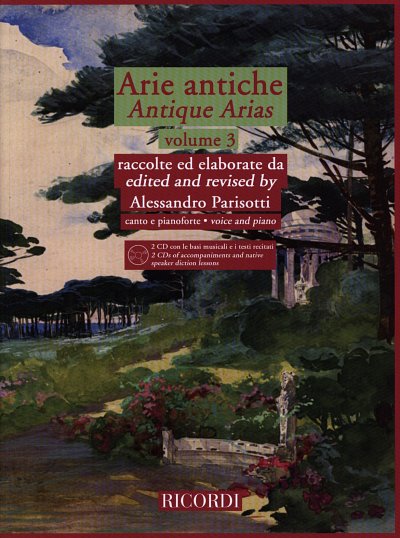 A. Parisotti: Arie antiche 3, GesKlav (+2CDs)
