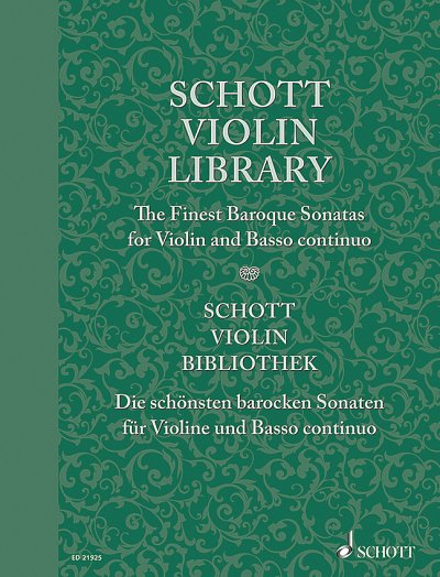 DL: M. Peter: Schott Violin-Bibliothek, VlBc (Pa+St)
