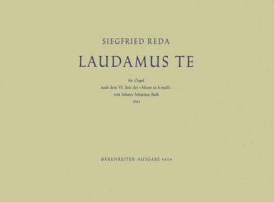S. Reda: Laudamus te (1962), Org (Sppa)