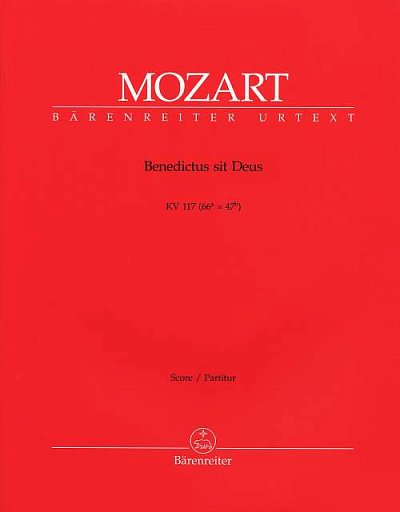 W.A. Mozart: Benedictus sit Deus KV 117 (66a=47b) (Part)