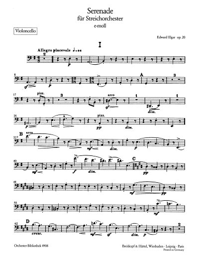 E. Elgar: Serenade e-moll op. 20