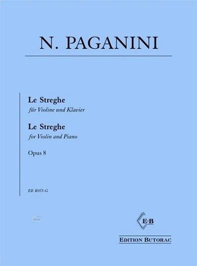 N. Paganini: Le Streghe op. 8, VlKlav (KlavpaSt)