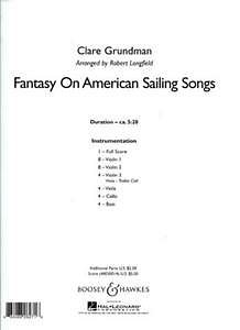 C. Grundman: Fantasy on American Sailing Songs, Stro (Part.)