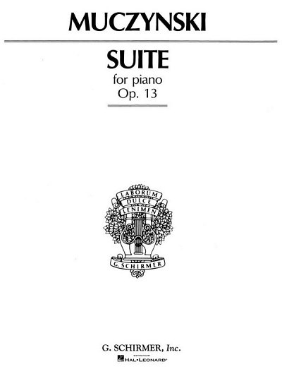 R. Muczynski: Suite, Op. 13, Klav