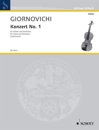 B. Giornovichi, Giovanni Mane: Konzert Nr. 1 A-Dur