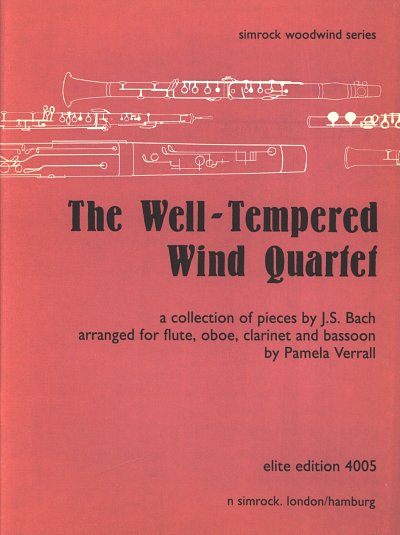 B.J. Sebastian: The Well-Tempered Wind Quartet  (Pa+St)