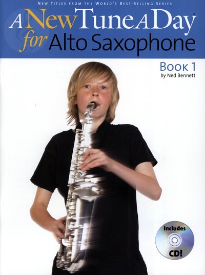 Bennett Ned: A New Tune A Day Alto Saxophone Cd Edition Asax Book / Cd