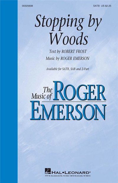 R. Emerson: Stopping by Woods, GchKlav (Part.)
