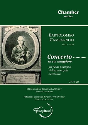 B. Campagnoli: Concerto in sol maggiore, FlVlKlav (Part.)