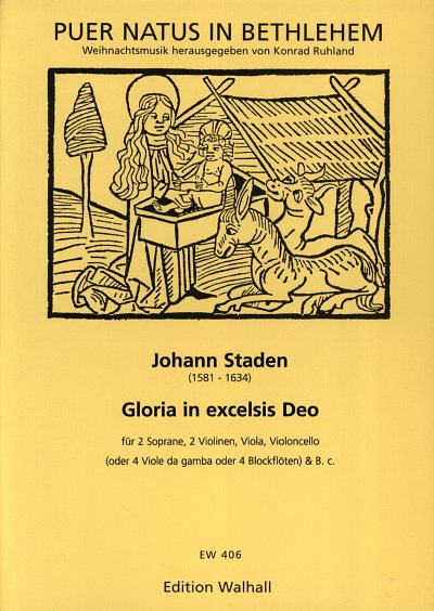 J. Staden: Gloria In Excelsis Deo, GesStr (Pa+St)