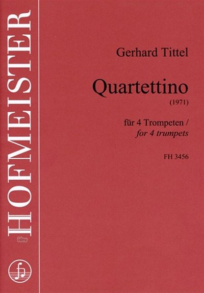 G. Tittel: Quartettino, 4Trp (Pa+St)