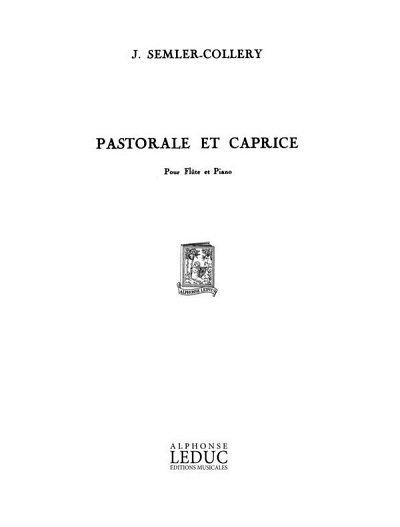 Pastorale Et Caprice, FlKlav (KlavpaSt)