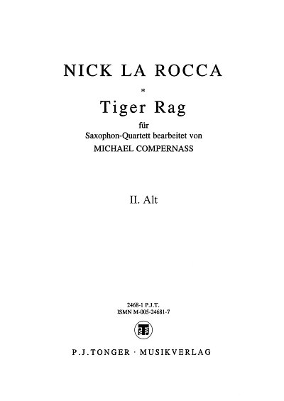N. LaRocca y otros.: Tiger Rag