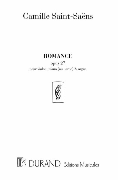 C. Saint-Saëns: Romance Op 27 , VlKlav (KlavpaSt)