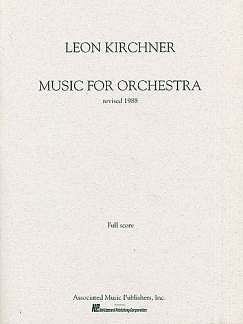 Music for Orchestra (1988 Revision), Sinfo (Part.)