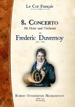 F. Duvernoy: 8. Concerto fuer Horn F-Dur, HrnOrch (Part.)