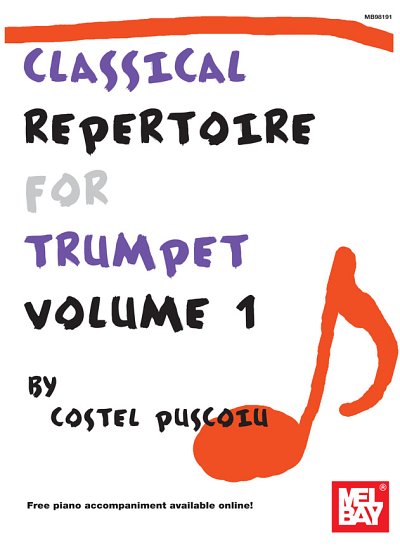 Classical Repertoire For Trumpet, Volume 1, Trp