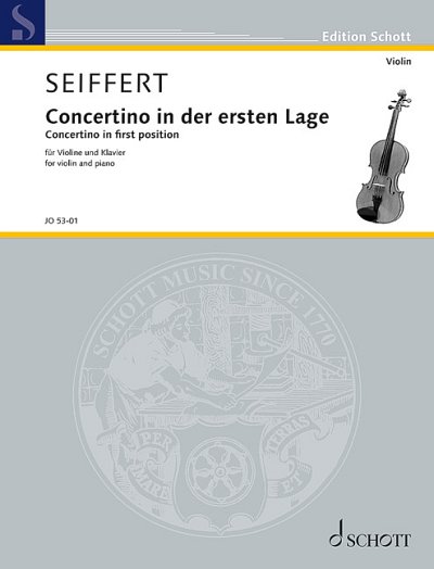 DL: H. Seiffert: Concertino, VlKlav (Pa+St)