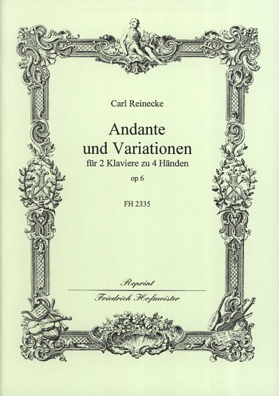 C. Reinecke: Andante und Variationen op. 6, 2Klav (St)