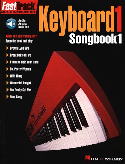 FastTrack Keyboard 1 - Songbook 1, Keyb;Ges (+OnlAudio)