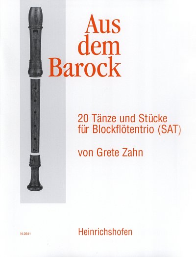 G. Zahn: Aus dem Barock, 3Blf (Sppa)