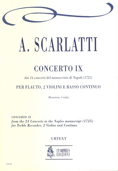 A. Scarlatti: Concerto No. 9 (Pa+St)