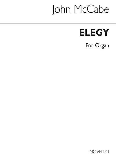 J. McCabe: Elegy For Organ, Org