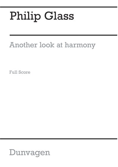 P. Glass: Another Look at Harmony - Part 4 (Part.)