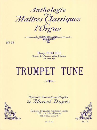 H. Purcell: Trumpet Tune, Org