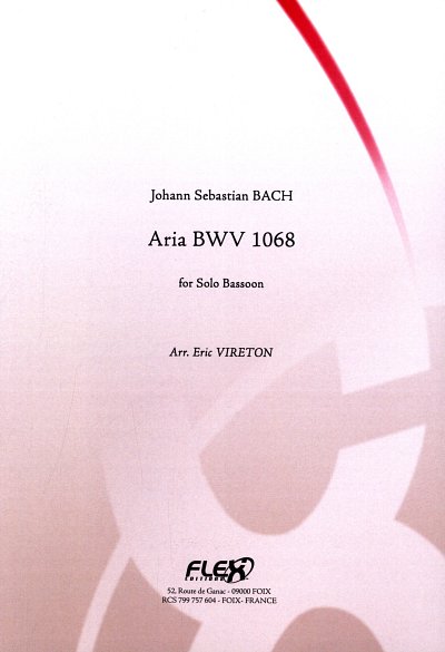 J.S. Bach: Aria Bwv 1068, Fag