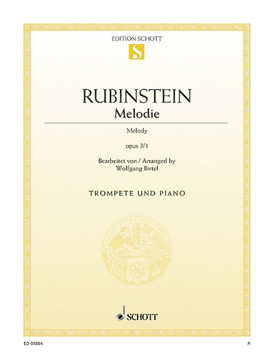 DL: A. Rubinstein: Melodie, TrpKlav