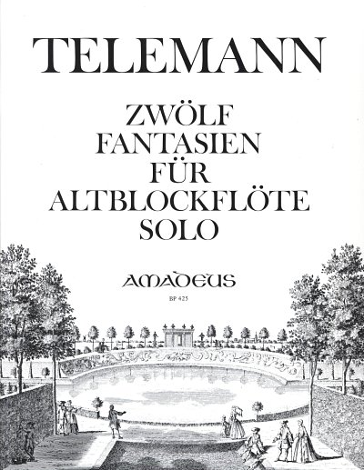 G.P. Telemann: 12 Fantasien TWV 40:2-13, Ablf