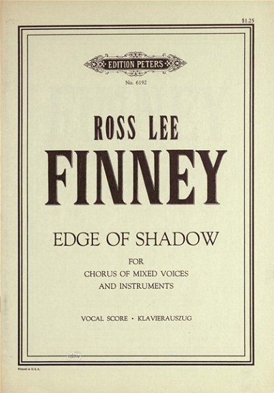 R.L. Finney: Edge Of Shadow