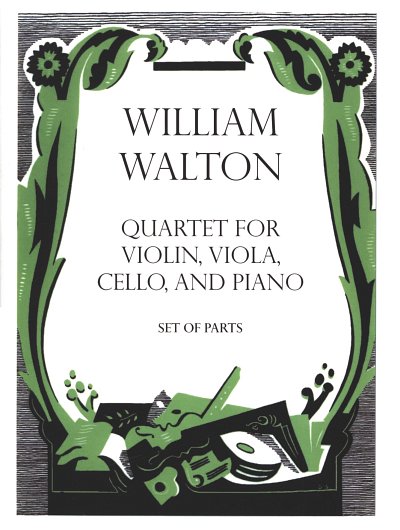 W. Walton: Quartet, VlVlaVcKlav (KlaPa+St)