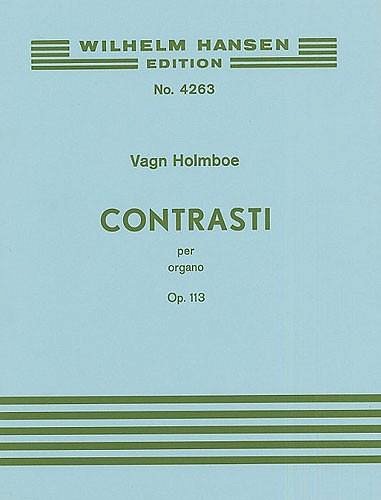 V. Holmboe: Contrast Per Organo Op. 188, Org