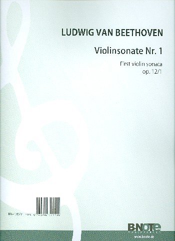 L. v. Beethoven: Violinsonate Nr 1 op.12/, VlKlav (KlavpaSt)