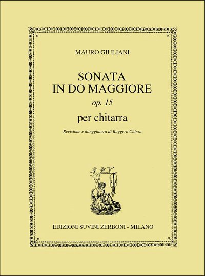 M. Giuliani: Sonata in Do Maggiore Per Chitarra, Git (Part.)