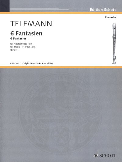 G.P. Telemann: 6 Fantasien , Ablf