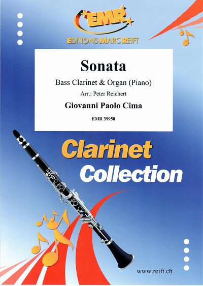 G.P. Cima: Sonata, BassklarKlav