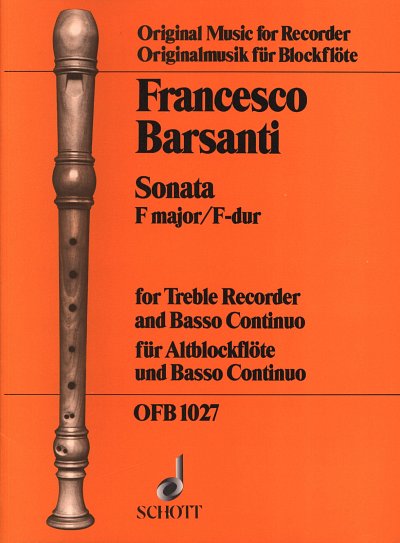 F. Barsanti: Sonata No. 5 F-Dur , ABlfBc