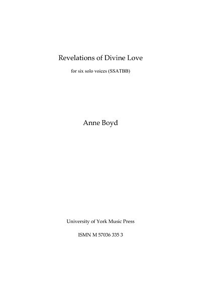 A. Boyd: Revelations Of Divine Love