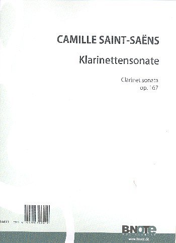C. Saint-Saëns: Klarinettensonate Es-Dur, KlarKlv (KlavpaSt)