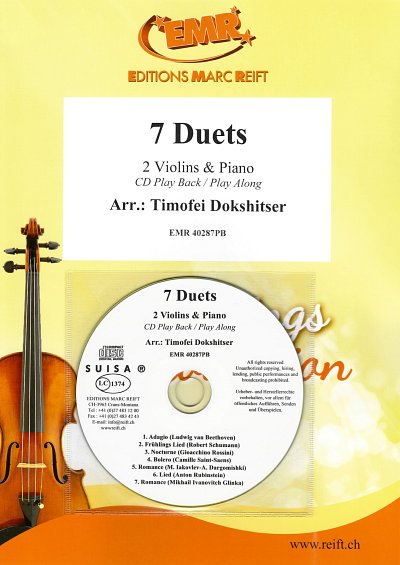 7 Duets, 2VlKlav (+CD)