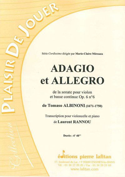 Adagio et Allegro, VcKlav (Bu)