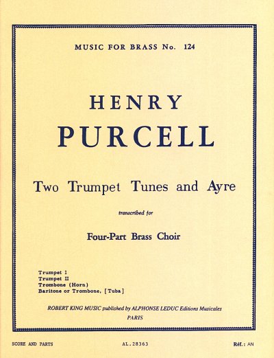 H. Purcell: 2 Trumpet Tunes And Ayre (Pa+St)