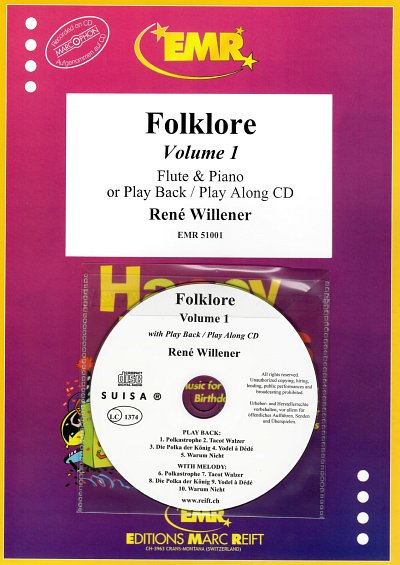 R. Willener: Folklore Volume 1, FlKlav (+CD)