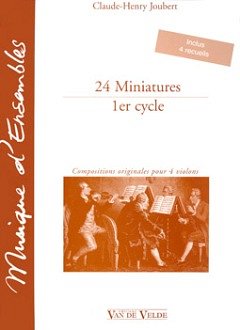 C.-H. Joubert: 24 Miniatures 4er Set, 4Vl (Pa+St)