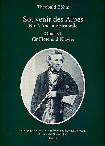 T. Böhm: Souvenir des Alpes - no. 5 Andan, FlKlav (KlavpaSt)