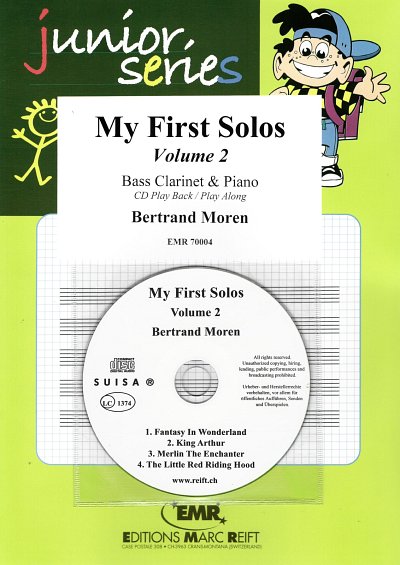 B. Moren: My First Solos Volume 2, Bklar (+CD)