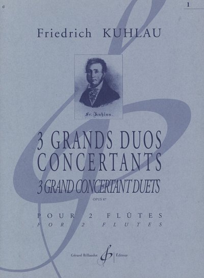 F. Kuhlau: 3 Grands Duos Concertants Opus 87 Vol, 2Fl (Sppa)